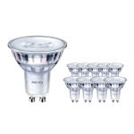 Multipack 10x Philips Corepro LED Spot GU10 PAR16 3.5W 255lm 36D - 827 Extra Warmweiß | Ersatz für 35W