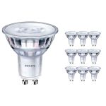 Multipack 10x Philips Corepro LED Spot GU10 PAR16 3W 230lm 36D - 830 Warmweiß | Dimmbar - Ersatz für 35W