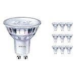 Multipack 10x Philips Corepro LED Spot GU10 PAR16 2.7W 225lm 36D - 830 Warmweiß | Ersatz für 25W
