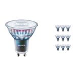 Multipack 10x Philips MASTER LED Spot ExpertColor GU10 PAR16 3.9W 265lm 25D - 927 Extra Warmweiß | Höchste Farbwiedergabe - Dimmbar - Ersatz für 35W