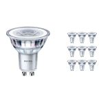 Multipack 10x Philips Corepro LED Spot GU10 PAR16 3.5W 275lm 36D - 840 Kaltweiß | Ersatz für 35W