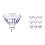 Multipack 10x Philips Corepro LED Spot GU5.3 MR16 7W 621lm 36D - 827 Extra Warmweiß | Ersatz für 50W