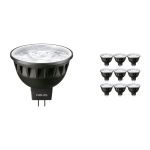 Multipack 10x Philips Master LED Spot GU5.3 MR16 6.7W 420lm 36D - 927 Extra Warmweiß | Höchste Farbwiedergabe - Dimmbar - Ersatz für 35W