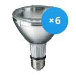 Multipack 6x Philips MASTERColour E27 CDM-R Elite PAR30L 70W 40D - 930 Warmweiß | Höchste Farbwiedergabe