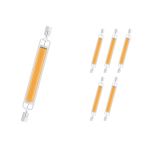 Multipack 6x Philips Corepro LED Lineair R7s 118mm 7.2W 850lm - 840 Kaltweiß | Ersatz für 60W
