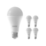 Multipack 5x Calex Smart Tuya Wifi E27 Birne 14W 1400lm - 822-840 Abstimmbares Weiß | Dimmbar - Ersatz für 100W