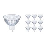 Multipack 10x Philips Corepro LED Spot GU5.3 MR16 4.4W 345lm 36D - 827 Extra Warmweiß | Ersatz für 35W