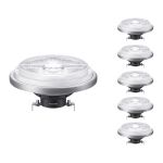 Multipack 6x Philips MASTER LED Spot G53 AR111 10.8W 600lm 40D - 927 Extra Warmweiß | Höchste Farbwiedergabe - Dimmbar - Ersatz für 50W