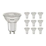 Multipack 10x Noxion PerfectColor LED-Spot GU10 PAR16 4W 345lm 36D - 940 Kaltweiß | Höchste Farbwiedergabe - Dimmbar - Ersatz für 50W