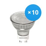Multipack 10x Noxion LED-Spot GU10 PAR16 3W 230lm 36D - 827 Extra Warmweiß | Dimmbar - Ersatz für 35W