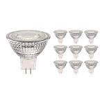 Multipack 10x Noxion LED-Spot GU5.3 MR16 4.4W 345lm 36D - 840 Kaltweiß | Dimmbar - Ersatz für 35W