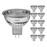 Multipack 10x Noxion LED-Spot GU5.3 MR16 7.5W 621lm 36D - 827 Extra Warmweiß | Dimmbar - Ersatz für 50W