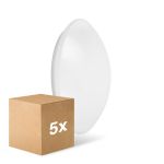 Multipack 5x Ledvance Surface rund 400 24W 830 1920lm Weiß IP44 | Warmweiß