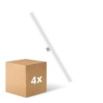 Multipack 4x Ledvance Ledinestra BASE LED Tube 6W 640lm - 827 Extra Warmweiß | 50cm - Ersatz für 40W