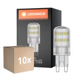 Multipack 10x Ledvance Performance LED Capsule Klar G9 3W 320lm - 827 Extra Warmweiß | Dimmbar - Ersatz Für 30W