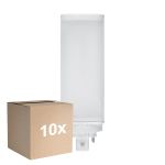 Multipack 10x Ledvance Dulux-TE LED 10W 1100lm - 840 Kaltweiß | 4-Pins - Ersatz Für 26W