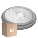 Multipack 6x Ledvance Superior LED-Spot Reflektor G53 AR111 11.7W 800lm 24D - 927 Extra Warmweiß | Höchste Farbwiedergabe - Dimmbar - Ersatz für 75W