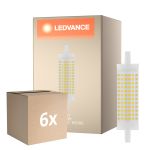 Multipack 6x Osram LED R7s 118mm Klar 19W 2452lm - 865 Tageslichtweiß | Ersatz Für 150W