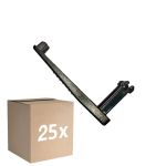 Multipack 25x Noxion GST - Kompatibel Zugentlastung  Schwarz