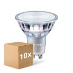 Multipack 10x Philips Corepro LED Spot GU10 PAR16 3W 230lm 36D - 827 Extra Warmweiß | Dimmbar - Ersatz für 35W