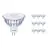 Multipack 10x Philips Corepro LED Spot GU5.3 MR16 7W 621lm 36D - 830 Warmweiß | Ersatz für 50W