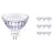 Multipack 10x Philips Master Value LED Spot GU5.3 MR16 7.5W 630lm 60D - 930 Warmweiß | Höchste Farbwiedergabe - Dimmbar - Ersatz für 50W
