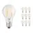 Multipack 10x Ledvance Classic LED E27 Birne Fadenlampe Klar 7.5W 1055lm - 827 Extra Warmweiß | Dimmbar - Ersatz für 75W