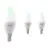 Multipack 3x Calex Smart Tuya Wifi E14 Kerze 5W 470lm - 822-840 Abstimmbares Weiß | RGBW - Dimmbar - Ersatz für 40W