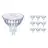 Multipack 10x Philips Master Value LED Spot GU5.3 MR16 5.8W 490lm 36D - 940 Kaltweiß | Höchste Farbwiedergabe - Dimmbar - Ersatz für 35W