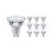 Multipack 10x Philips MASTER Value LED Spot GU10 PAR16 3.7W 270lm 36D - 922-927 Dim To Warm | Höchste Farbwiedergabe - Dimmbar - Ersatz Für 35W