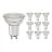 Multipack 10x Noxion PerfectColor LED-Spot GU10 PAR16 3W 230lm 36D - 927 Extra Warmweiß | Höchste Farbwiedergabe - Dimmbar - Ersatz für 35W