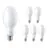 Multipack 6x Philips TrueForce Core LED E27 HPL/SON Matt 18W 3000lm 300D - 840 Kaltweiß | Ersatz für 80W
