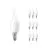 Multipack 10x Philips Corepro LED Kerze E14 Gebogen-tip Matt 2.2W 250lm - 827 Extra Warmweiß - Ersatz Für 25W
