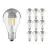 Multipack 10x Ledvance  Classic LED E27 Birne Fadenlampe Spiegel 6.5W 650lm - 827 Extra Warmweiß | Ersatz Für 50W