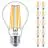 Multipack 10x Philips Corepro LED Glühbirne E27 Birne Klar 17W 2452lm - 827 Extra Warmweiß | Ersatz für 150W
