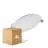 Multipack 4x Ledvance LED Downlight Comfort DN105 6W 420lm 120D - 830 Warmweiß | 118mm 