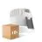 Multipack 10x Ledvance LED-Spot Dunkellight Aluminium Weiß 8W 680lm 36D - 930 Warmweiß | Ausschnitt 68mm - IP44 - Höchste Farbwiedergabe - Dimmbar