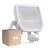 Multipack 4x Ledvance Led-Scheinwerfer Aluminium Weiß 41W 6000lm 100D - 840 Kaltweiß | IP65 - Bewegungs- Und Lichtsensor - Symmetrisch