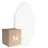 Multipack 5x Ledvance LED-Wand- und Deckenleuchte Surface CIRCULAR 500 PS Stahl Weiß 42W 3500lm - 840 Kaltweiß | IP44