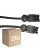 Multipack 25x Noxion GST - Kompatibel Verlängerungskabel Schwarz - Männlich + Weiblich - 3m - 3 pole 1,5mm2