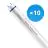 Multipack 10x Philips LED Röhre T8 MASTER (EM/Mains) Ultra Output 14.7W 2500lm - 840 Kaltweiß | 120cm - Ersatz für 36W