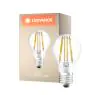 Ledvance Classic LED E27 Birne Fadenlampe Klar 11W 1521lm - 827 Extra Warmweiß | Dimmbar - Ersatz für 100W