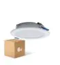 Multipack 6x Mehrfachpackung 6x LED Downlight Pan 12W 960lm 840 Kaltweiß | 121mm - Ausschnitt 100mm