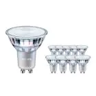 Multipack 10x Philips Corepro LED Spot GU10 PAR16 4.6W 390lm 36D - 840 Kaltweiß | Ersatz für 50W