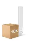 Multipack 10x Noxion Lucent PL-S LED 4.3W - 830 Warmweiß | 2-Pins - Ersatz Für 9W