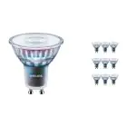Multipack 10x Philips MASTER LED Spot ExpertColor GU10 PAR16 3.9W 265lm 25D - 927 Extra Warmweiß | Höchste Farbwiedergabe - Dimmbar - Ersatz für 35W