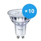 Multipack 10x Philips Corepro LED Spot GU10 PAR16 2.7W 230lm 36D - 840 Kaltweiß | Ersatz für 25W