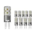 Multipack 10x Noxion Bolt LED Capsule G9 3.8W 470lm - 827 Extra Warmweiß | Ersatz für 40W