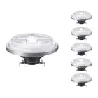 Multipack 6x Philips MASTER LED Spot G53 AR111 10.8W 600lm 40D - 927 Extra Warmweiß | Höchste Farbwiedergabe - Dimmbar - Ersatz für 50W