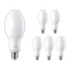 Multipack 6x Philips TrueForce Core LED E27 HPL/SON Matt 18W 3000lm 300D - 830 Warmweiß | Ersatz für 80W